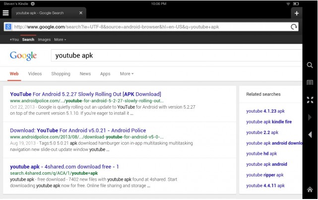 YouTube App for Kindle Fire - get Kindle Fire YouTube app on your tablet